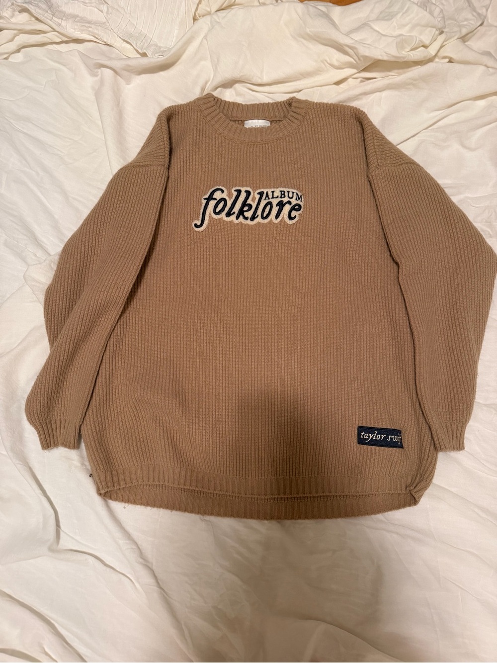 Taylor Swift Folklore crewneck sweater